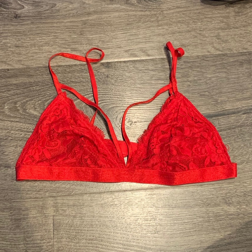 GUESS red bralette NWOT